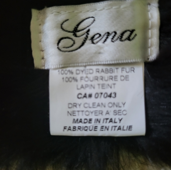 Extra Long Dark Milk Chocolate Rabit fur Scraf. - Picture 2 of 5